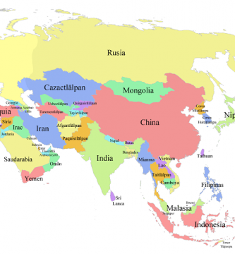 Países y Capitales de Asia
