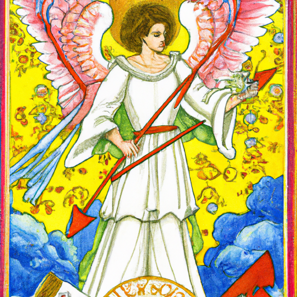 Archangel Hahahel, Tarot Card