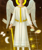Archangel Jophiel, Tarot Card Style, 4k, High Resolution