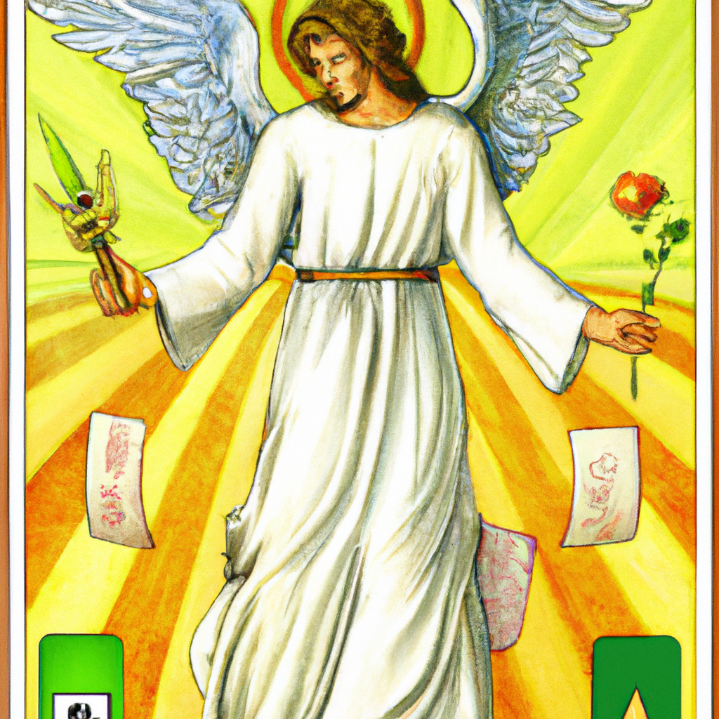 Archangel Raziel, Tarot Card