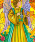 Guardian Angel Aniel, Tarot Card
