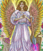 Guardian Angel Elemiah, Tarot Card
