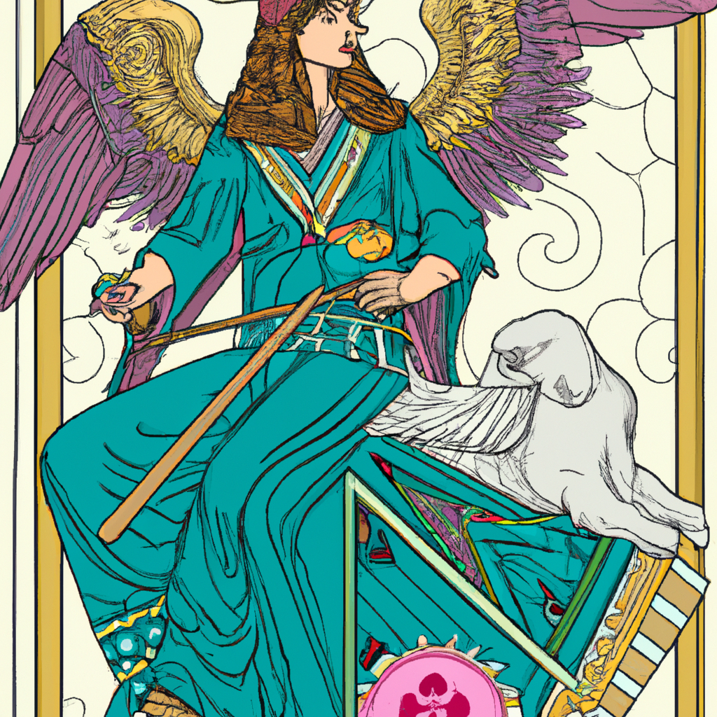 Guardian Angel Habuhiah, Tarot Card