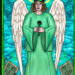 Guardian Angel Hahahel, Tarot Card