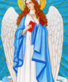 Guardian Angel Hanael, Tarot Card