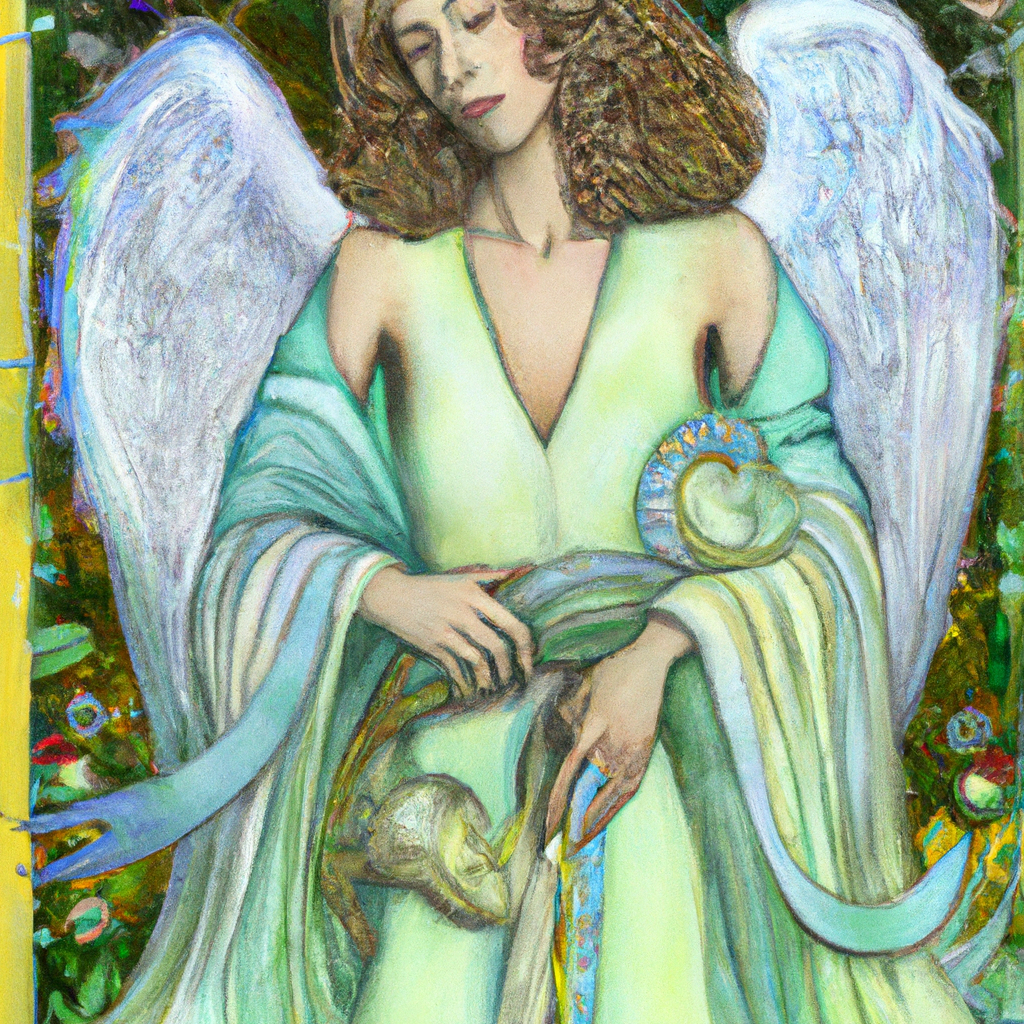 Guardian Angel Lehahiah, Tarot Card